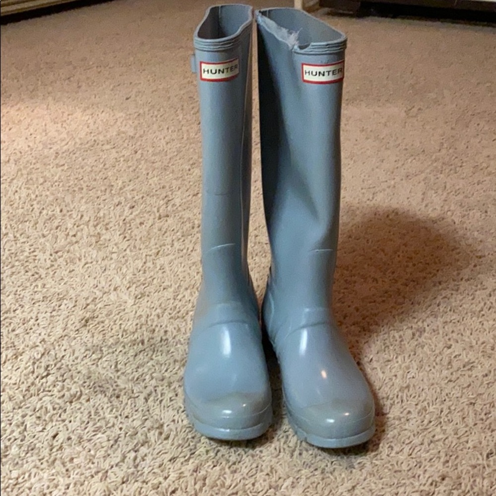 Hunter boots size 7